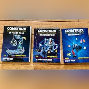 Vintage Fisher-Price Construx Sets